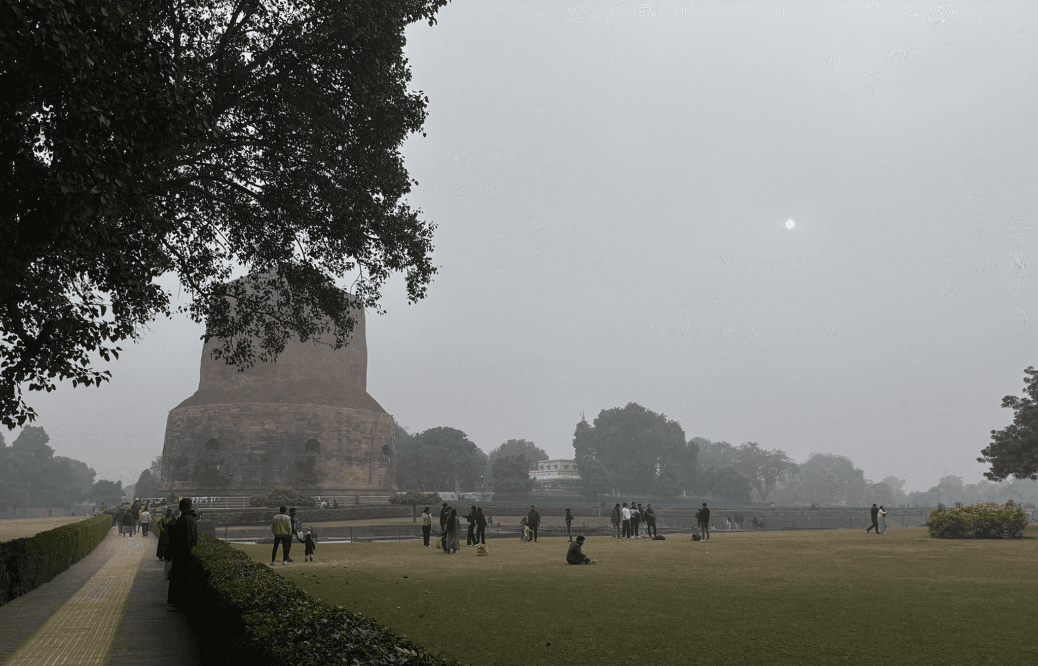 Dhamek stupa: Where Buddha delivered his first sermon