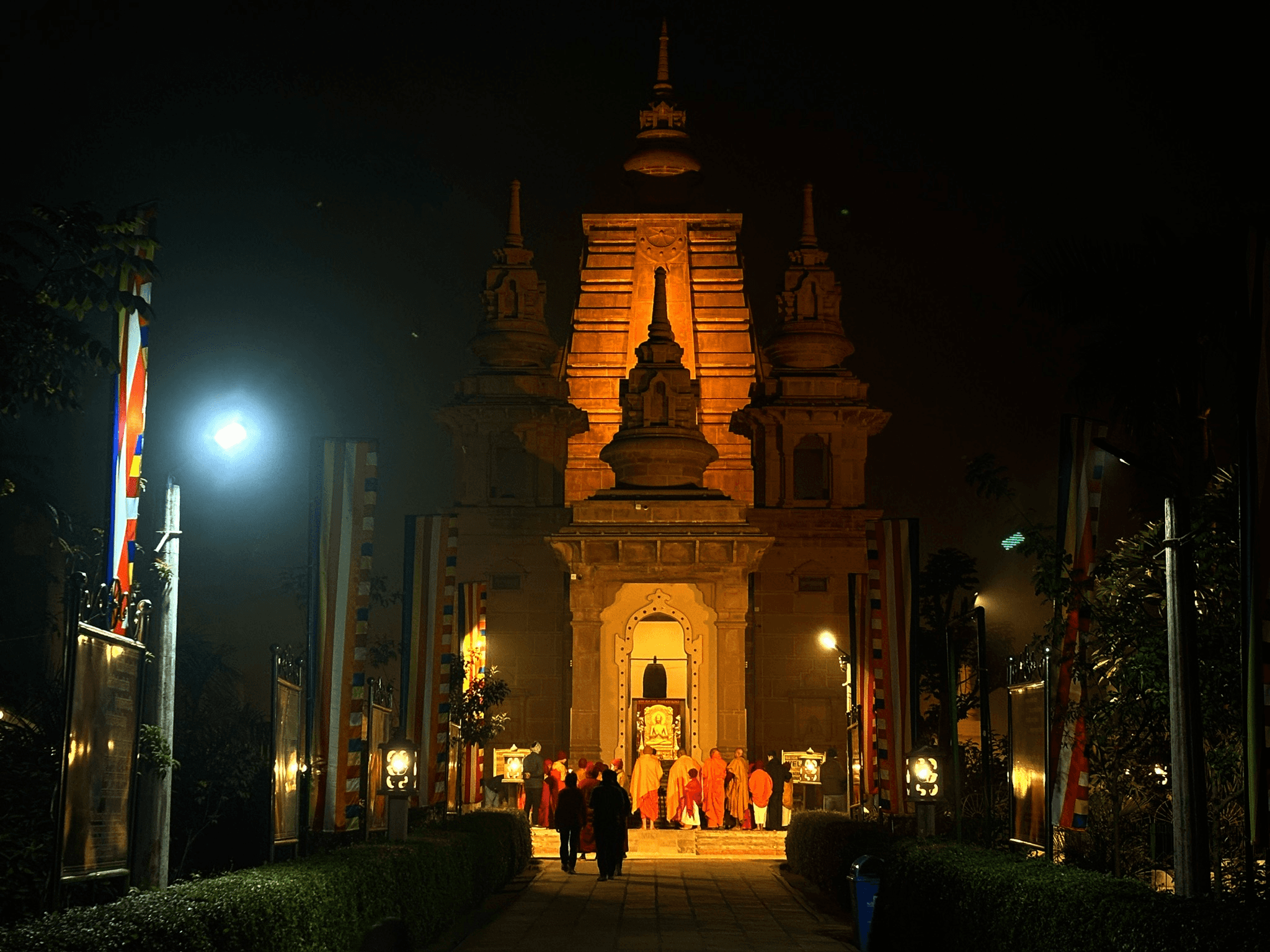 Mulagandha Kuti Vihar, a Buddhist temple in Sarnath