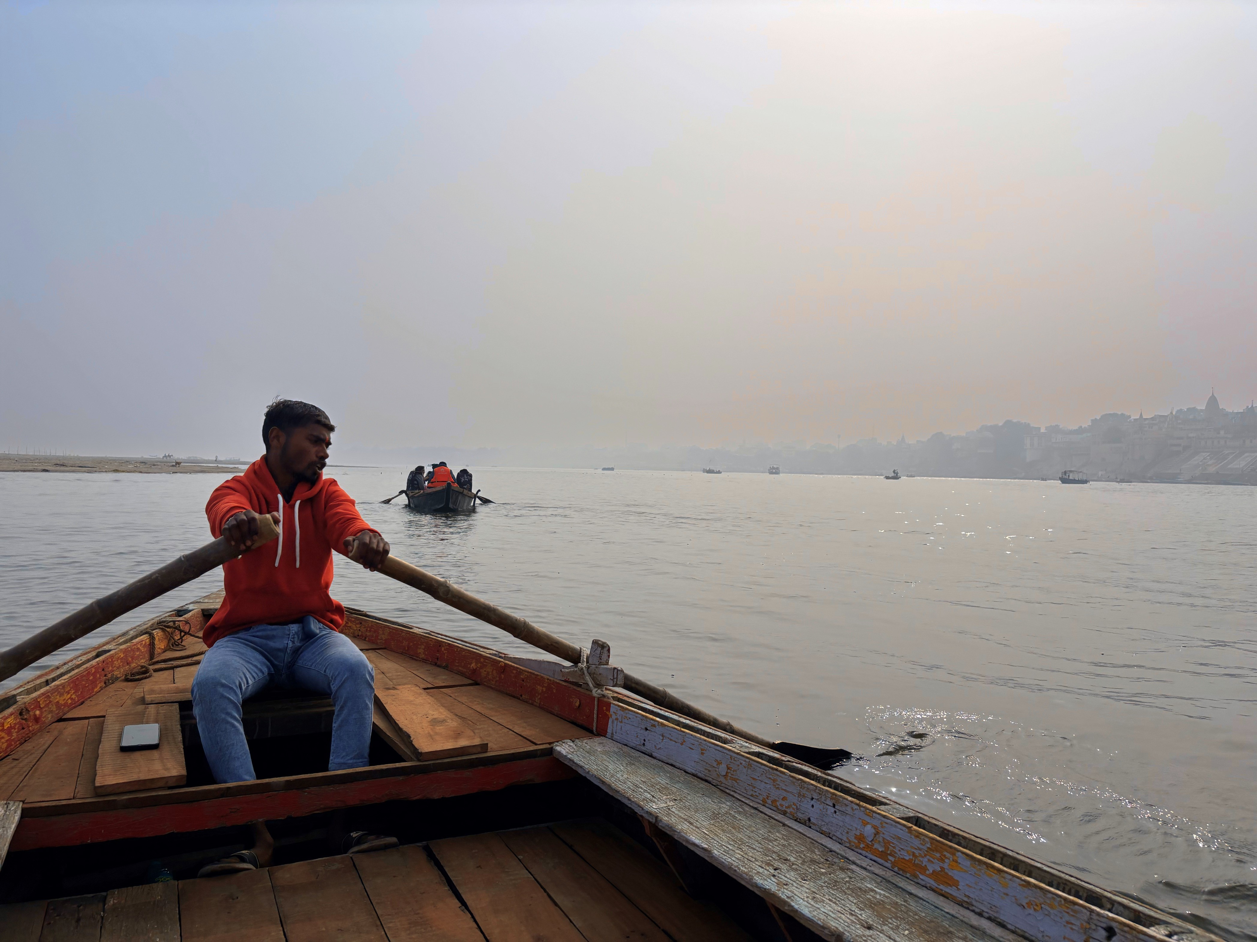 Boat ride in Varanasi