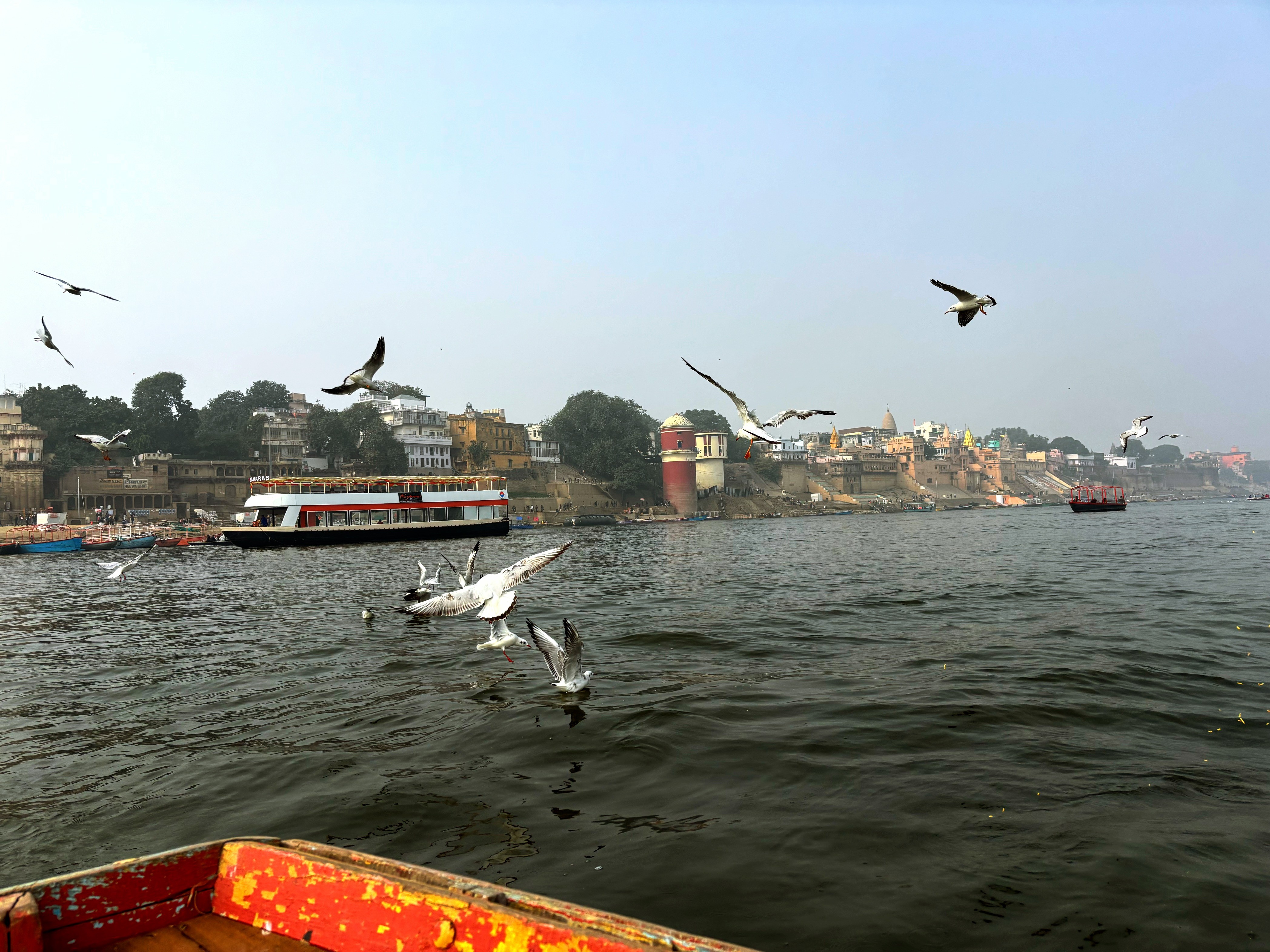 Boat ride in Varanasi