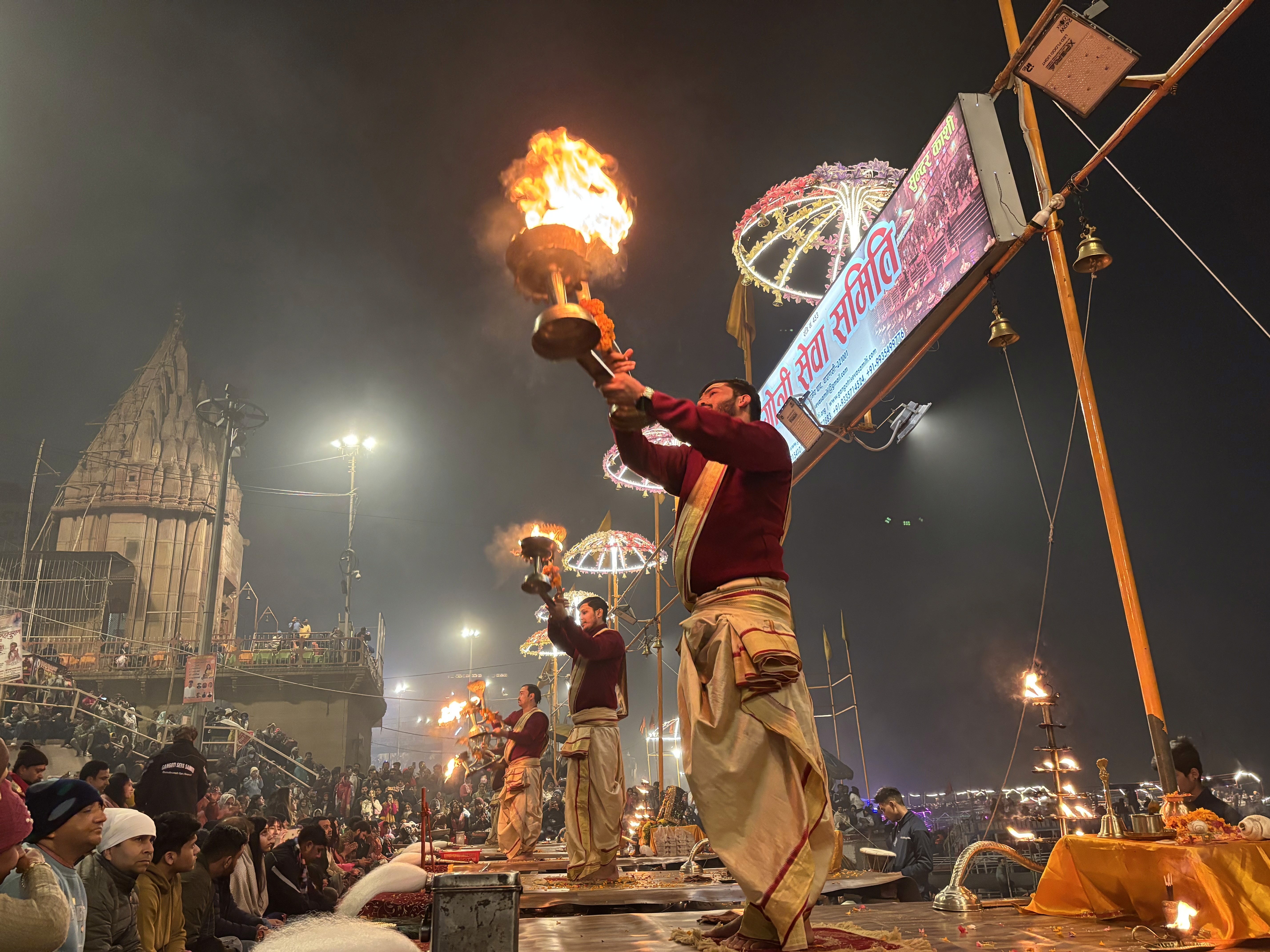 Ganga aarti in Varanasi